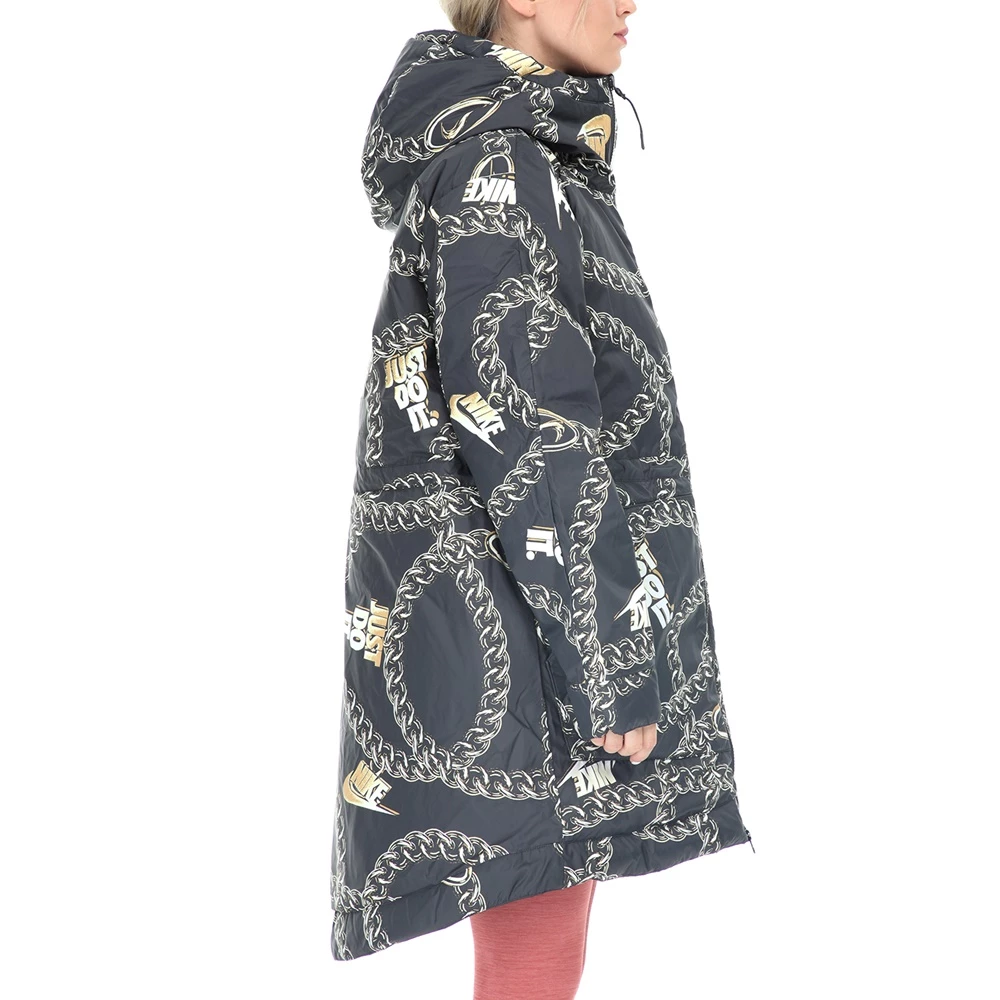 Γυναικείο τζάκετ διπλής όψης NIKE DWN FILL JKT REV AOP μαύρο 2 Γυναικείο τζάκετ διπλής όψης NIKE DWN FILL JKT REV AOP μαύρο - Image 2