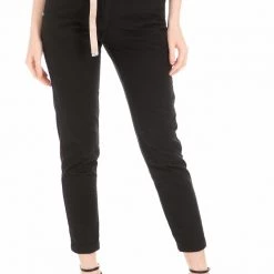 Γυναικείο παντελόνι WHITE SAND μαύρο