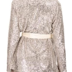 Γυναικείο σακάκι NENETTE BOUGANVILLE CABAN PAILLETTES ασημί -DealsΠαντελόνια Store 1748114.0 00y1 3 nenette γυναικείο σακάκι nenette bouganville caban paillettes ασημί x1000