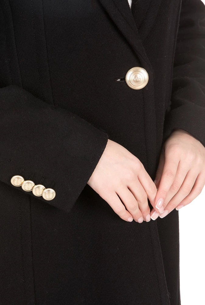 Γυναικείο παλτό NENETTE VIOLANTE μαύρο 4 Γυναικείο παλτό NENETTE VIOLANTE μαύρο - Image 4