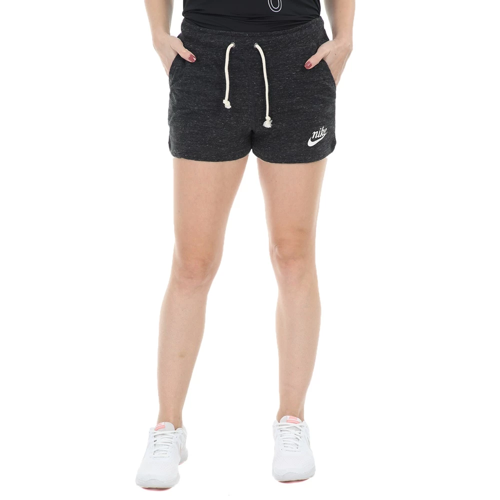 Γυναικείο σορτς NIKE SPORTSWEAR GYM VNTG SHORT MR μαύρο 1 Γυναικείο σορτς NIKE SPORTSWEAR GYM VNTG SHORT MR μαύρο