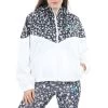 Γυναικείο τζάκετ NIKE SW HRTG JKT WVN FLORAL λευκό-μαύρο