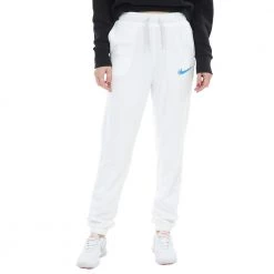 Γυναικείο παντελόνι φόρμας NIKE NSW PANT UP IN AIR λευκό
