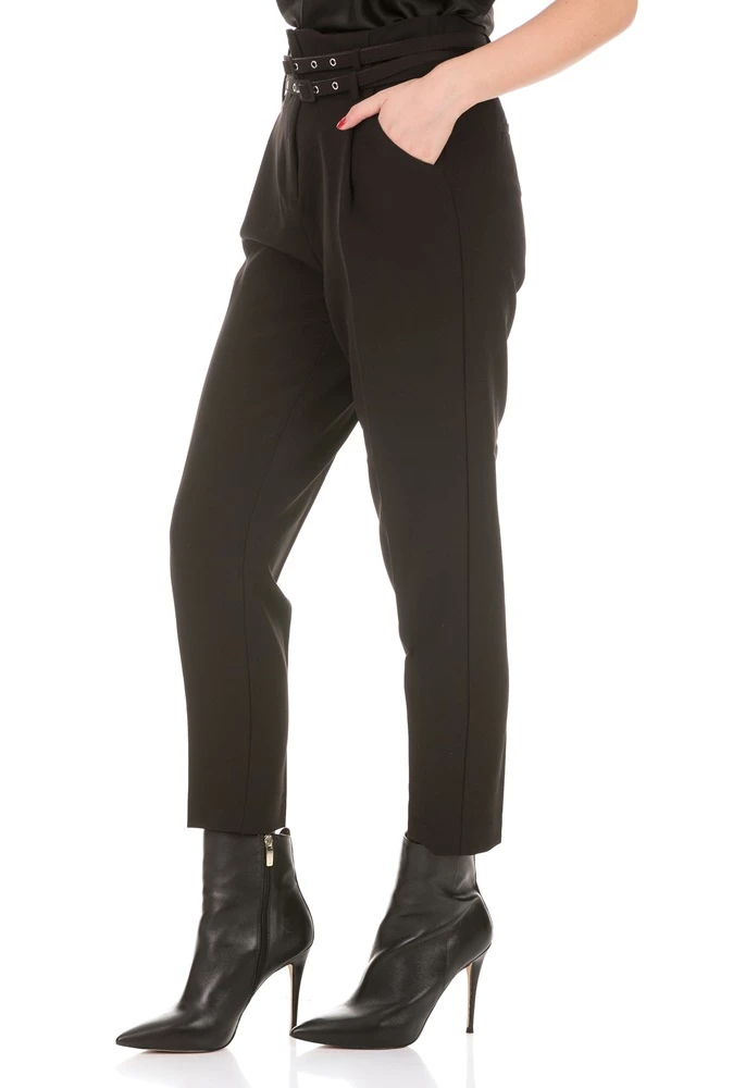 Γυναικείο παντελόνι MOLLY BRACKEN μαύρο 2 Γυναικείο παντελόνι MOLLY BRACKEN μαύρο - Image 2