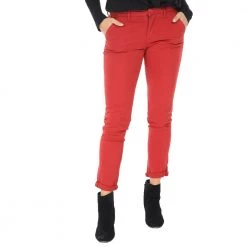 Γυναικείο Chino παντελόνι REIKO κόκκινο