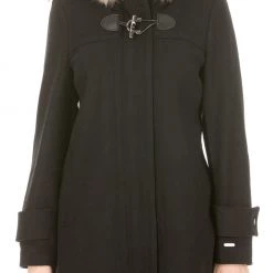 Γυναικείο ημίπαλτο GARCIA JEANS μαύρο