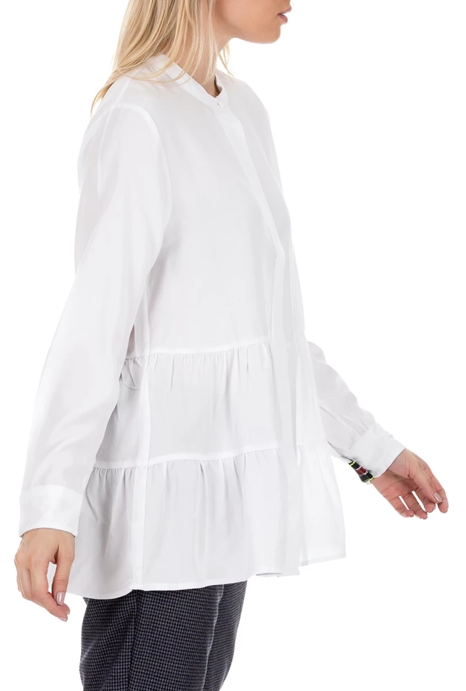 Γυναικεία πουκαμίσα COTTON CANDY PREMIUM SELECTION λευκή 2 Γυναικεία πουκαμίσα COTTON CANDY PREMIUM SELECTION λευκή - Image 2