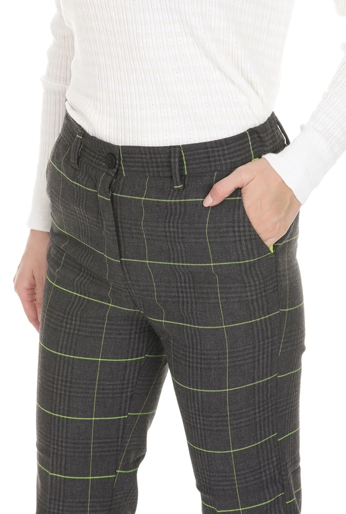 Γυναικείο παντελόνι WHITE SAND γκρι 4 Γυναικείο παντελόνι WHITE SAND γκρι - Image 4