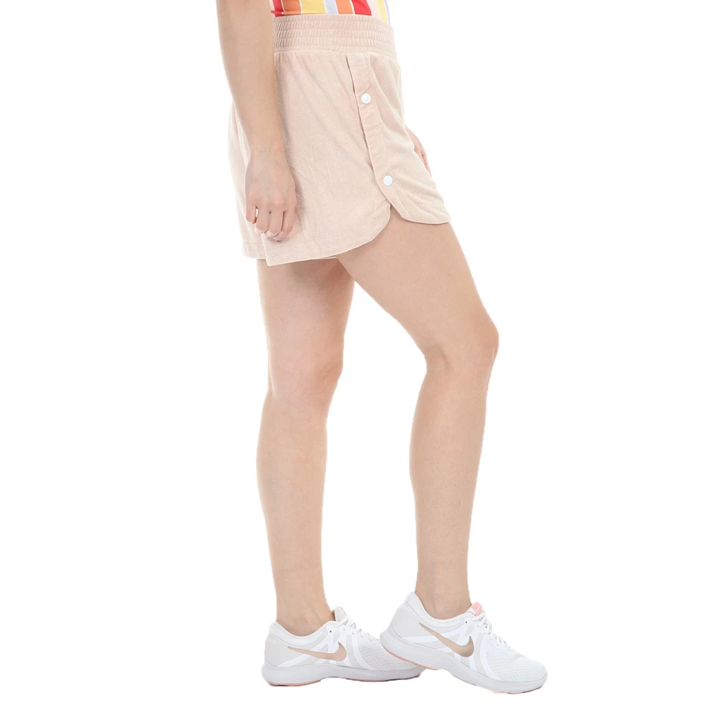 NIKE Γυναικείο σορτς ΝΙΚΕ NSW RETRO FEMME SHORT TERRY μπεζ 2 NIKE Γυναικείο σορτς ΝΙΚΕ NSW RETRO FEMME SHORT TERRY μπεζ - Image 2