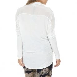 Γυναικείο μακρυμάνικο τοπ NU λευκό -DealsΠαντελόνια Store 1767221.0 00e2 3 nu γυναικείο μακρυμάνικο τοπ nu λευκό x1000