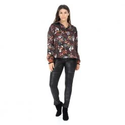 Γυναικείο μακρυμάνικο πουκάμισο NU καφέ -DealsΠαντελόνια Store 1767229.0 0044 4 nu γυναικείο μακρυμάνικο πουκάμισο nu καφέ x1000