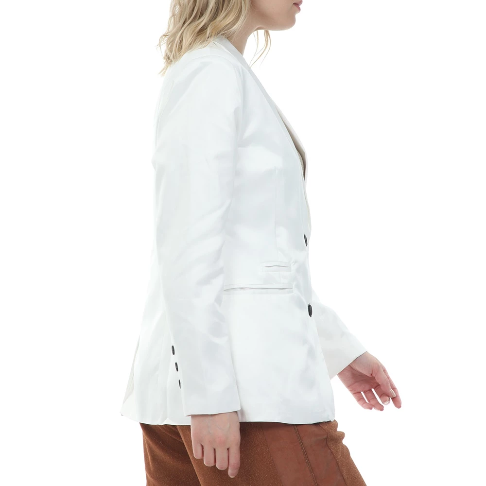 Γυναικείο σακάκι NU εκρού 2 Γυναικείο σακάκι NU εκρού - Image 2