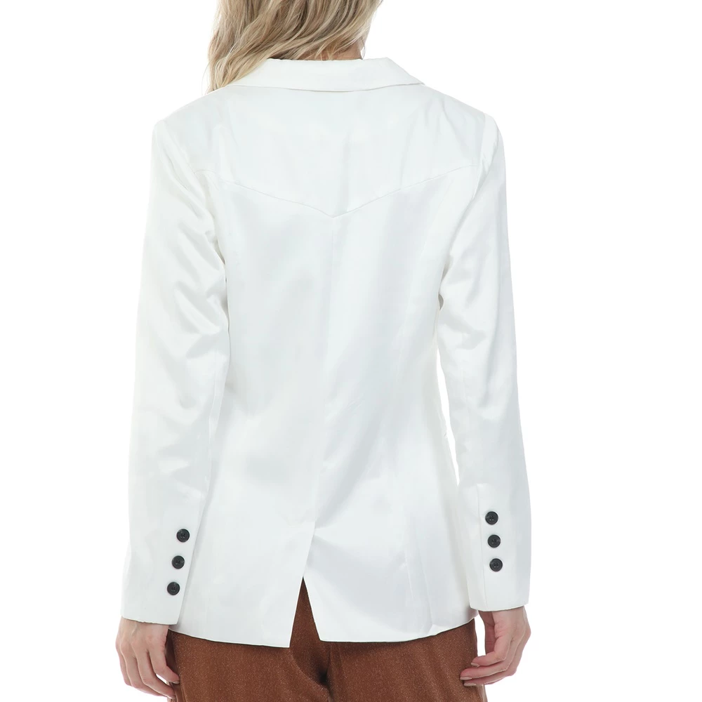 Γυναικείο σακάκι NU εκρού 3 Γυναικείο σακάκι NU εκρού - Image 3