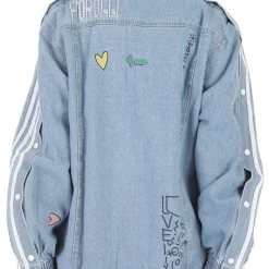 Γυναικείο Jean Jacket Adidas Originals FIORUCCI μπλε -DealsΠαντελόνια Store 1770909.0 0024 3 adidas originals γυναικείο jean jacket adidas originals fiorucci μπλε x1000