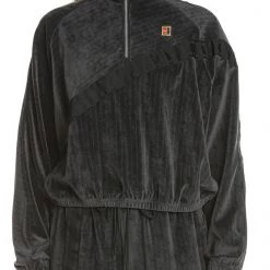 Γυναικείο αθλητικό τζάκετ NIKE LN NT μαύρο