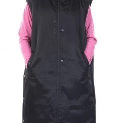 Γυναικείο μακρύ αμάνικο μπουφάν NIKE NSW SYN JKT TREND VEST μαύρο