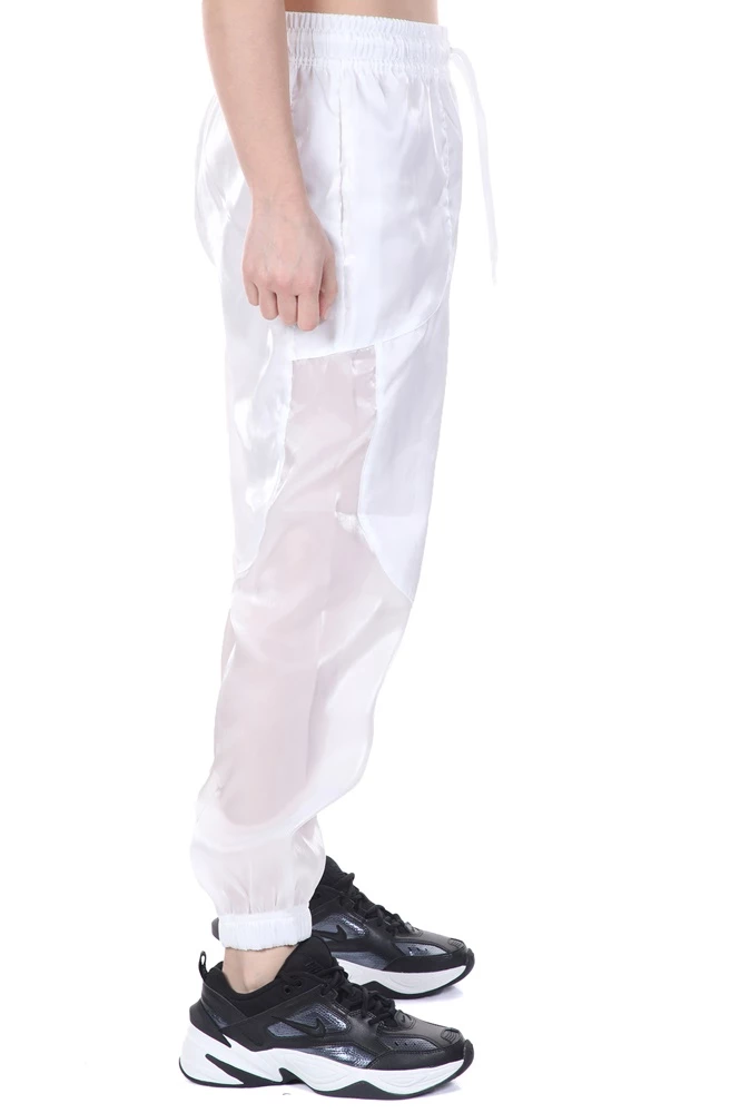 Γυναικείο παντελόνι φόρμας NIKE NSW AIR PANT SHEEN λευκό 2 Γυναικείο παντελόνι φόρμας NIKE NSW AIR PANT SHEEN λευκό - Image 2