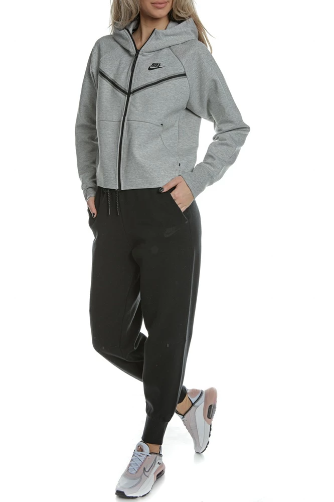 NIKE Γυναικείο παντελόνι φόρμας ΝΙΚΕ NSW TCH FLC PANT HR μαύρο 2 NIKE Γυναικείο παντελόνι φόρμας ΝΙΚΕ NSW TCH FLC PANT HR μαύρο - Image 2