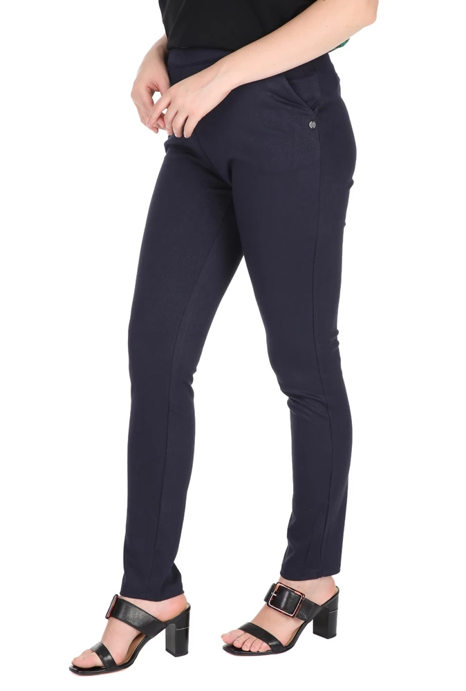 Γυναικείο παντελόνι GARCIA JEANS μπλε 2 Γυναικείο παντελόνι GARCIA JEANS μπλε - Image 2