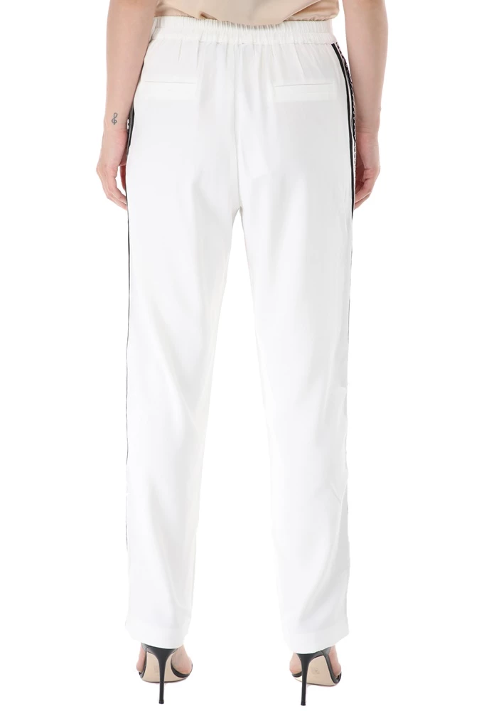 Γυναικείο παντελόνι RELIGION SUNSET λευκό μαύρο 3 Γυναικείο παντελόνι RELIGION SUNSET λευκό μαύρο - Image 3