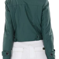 Γυναικείο Cropped Jacket MY TWINS πράσινο γκρι -DealsΠαντελόνια Store 1781580.0 0109 4 my twins γυναικείο cropped jacket my twins πράσινο γκρι x1000