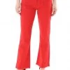 Γυναικείο παντελόνι NENETTE J-SOLE PANT TROMBETTA TINTO CAPO κόκκινο