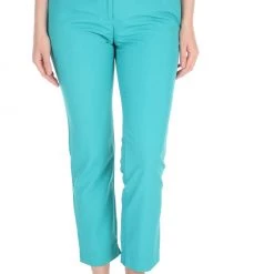 Γυναικείο παντελόνι MOLLY BRACKEN τιρκουάζ