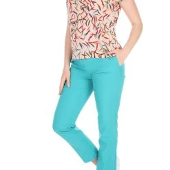 Γυναικείο παντελόνι MOLLY BRACKEN τιρκουάζ -DealsΠαντελόνια Store 1783224.0 0061 5 molly bracken γυναικείο παντελόνι molly bracken τιρκουάζ x1000