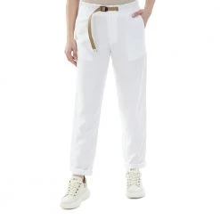 Γυναικείο παντελόνι WHITE SAND λευκό
