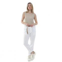 Γυναικείο παντελόνι WHITE SAND λευκό -DealsΠαντελόνια Store 1787141.0 0091 4 white sand γυναικείο παντελόνι white sand λευκό x1000