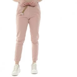 Γυναικείο παντελόνι WHITE SAND ροζ