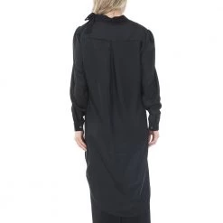 Γυναικεία μακριά πουκαμίσα NU μαύρη -DealsΠαντελόνια Store 1789043.0 0071 3 nu γυναικεία μακριά πουκαμίσα nu μαύρη x1000