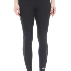 Γυναικείο κολάν ADIDAS BT L 3S MESH T μαύρο