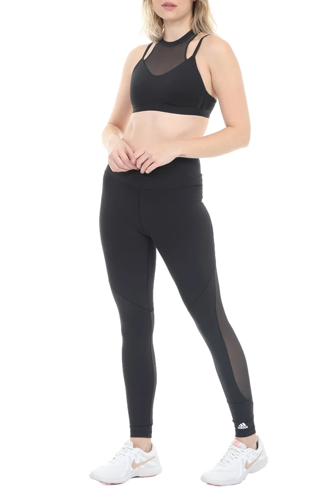 Γυναικείο κολάν ADIDAS BT L 3S MESH T μαύρο 5 Γυναικείο κολάν ADIDAS BT L 3S MESH T μαύρο - Image 5