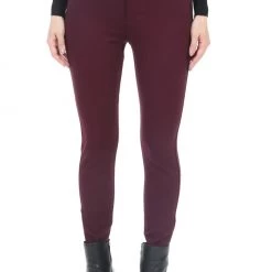 Γυναικείο παντελόνι Skinny TED BAKER STRENT μπορντο