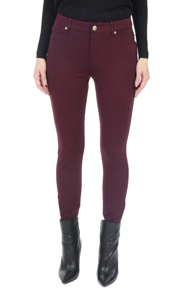 Γυναικείο παντελόνι Skinny TED BAKER STRENT μπορντο 1 Γυναικείο παντελόνι Skinny TED BAKER STRENT μπορντο