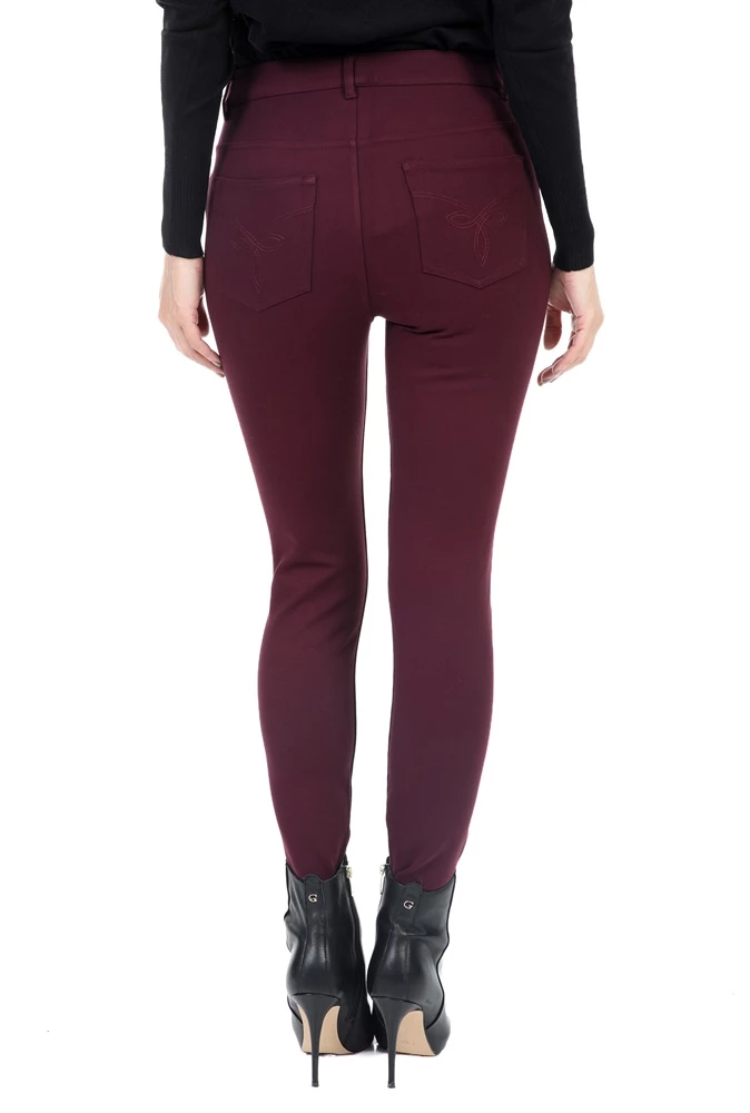 Γυναικείο παντελόνι Skinny TED BAKER STRENT μπορντο 3 Γυναικείο παντελόνι Skinny TED BAKER STRENT μπορντο - Image 3