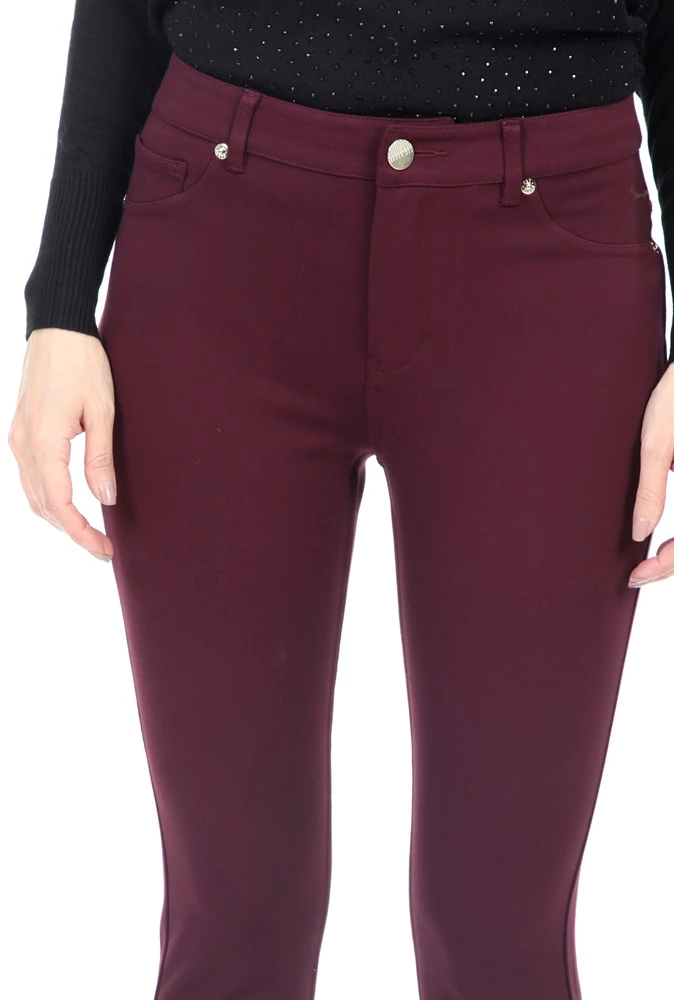 Γυναικείο παντελόνι Skinny TED BAKER STRENT μπορντο 4 Γυναικείο παντελόνι Skinny TED BAKER STRENT μπορντο - Image 4