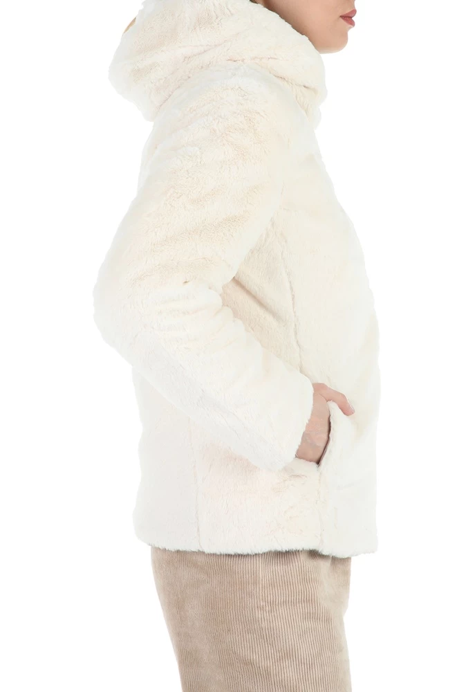 Γυναικείο γούνινο τζάκετ διπλής όψης MOLLY BRACKEN μπεζ 2 Γυναικείο γούνινο τζάκετ διπλής όψης MOLLY BRACKEN μπεζ - Image 2