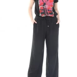 Γυναικεία παντελόνα GUESS CLARA PANTS - ECO BACK SATIN μαύρη -DealsΠαντελόνια Store 1796245.0 0071 5 guess γυναικεία παντελόνα guess clara pants eco back satin μαύρη x1000