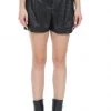 Γυναικείο σορτς GUESS AVA SHORTS BONDED JERSEY FA μαύρο
