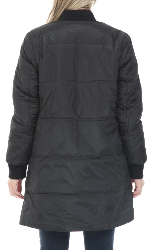 Γυναικείο μπουφάν CALVIN KLEIN JEANS REVERSIBLE QUILTED SHERPA JACK μαύρο εκρού 3 Γυναικείο μπουφάν CALVIN KLEIN JEANS REVERSIBLE QUILTED SHERPA JACK μαύρο εκρού - Image 3