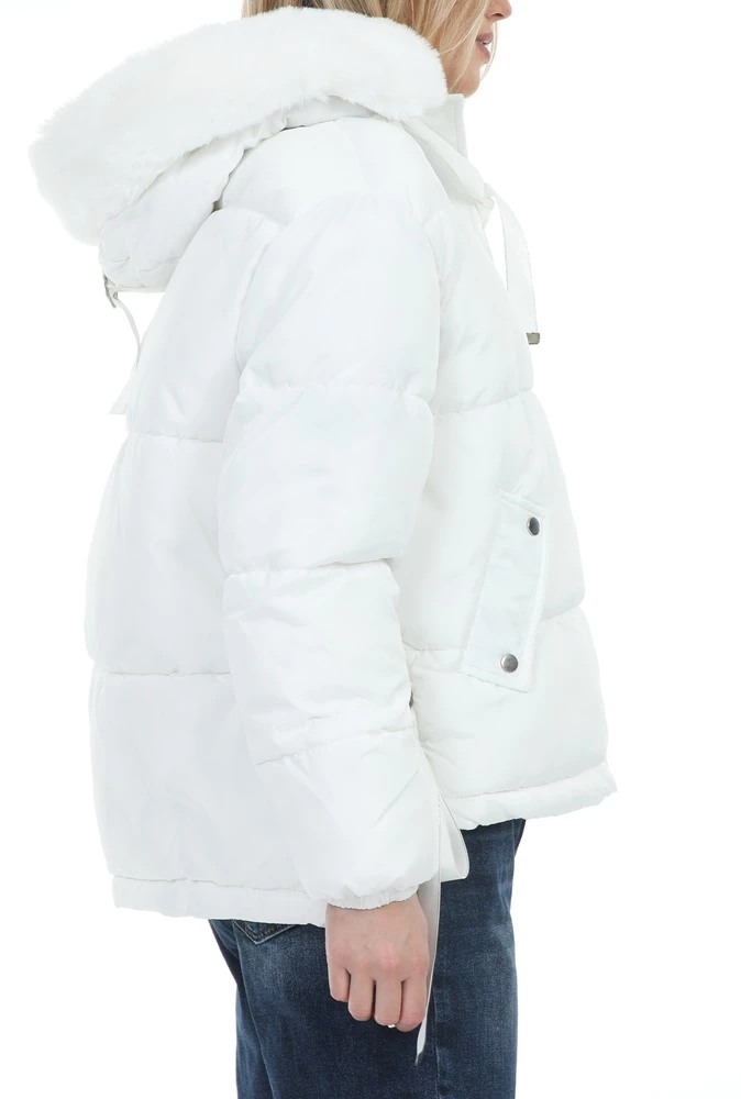 Γυναικείο Padded μπουφάν GAUDI λευκό 2 Γυναικείο Padded μπουφάν GAUDI λευκό - Image 2