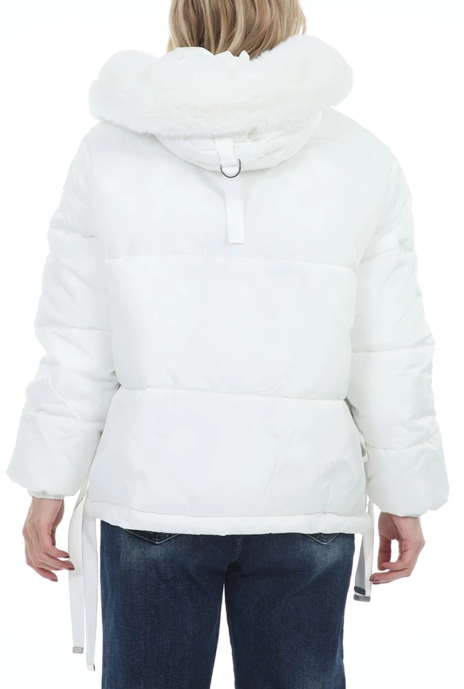 Γυναικείο Padded μπουφάν GAUDI λευκό 3 Γυναικείο Padded μπουφάν GAUDI λευκό - Image 3