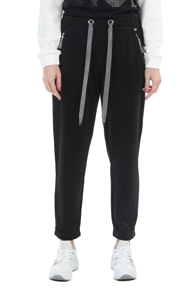 Γυναικείο παντελόνι φόρμας GAUDI JEANS μαύρο 1 Γυναικείο παντελόνι φόρμας GAUDI JEANS μαύρο