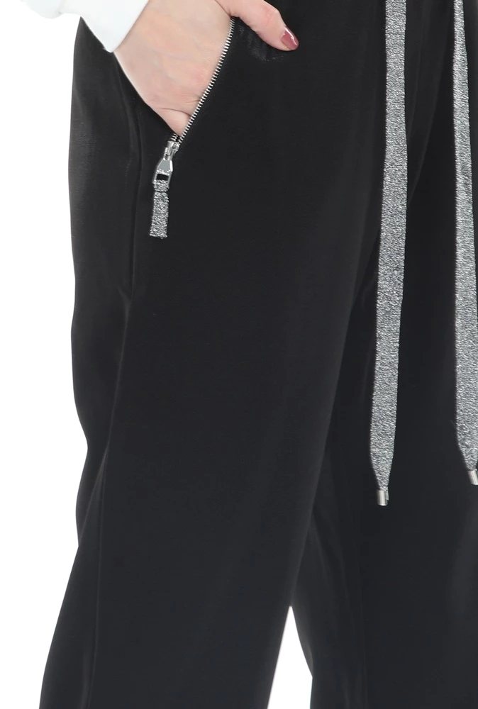 Γυναικείο παντελόνι φόρμας GAUDI JEANS μαύρο 4 Γυναικείο παντελόνι φόρμας GAUDI JEANS μαύρο - Image 4