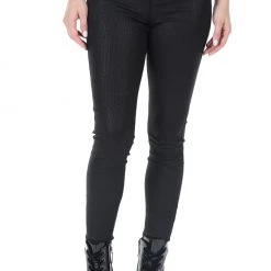 Γυναικείο Jean παντελόνι GAUDI JEANS DONNA PANTALONE LU μαύρο ασημί