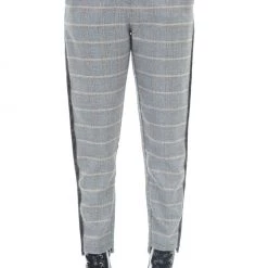 Γυναικείο παντελόνι GAUDI JEANS γκρι μπεζ