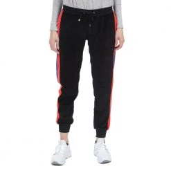 Γυναικείο παντελόνι φόρμας FOUR ANGELS BIKER μαύρο κόκκινο