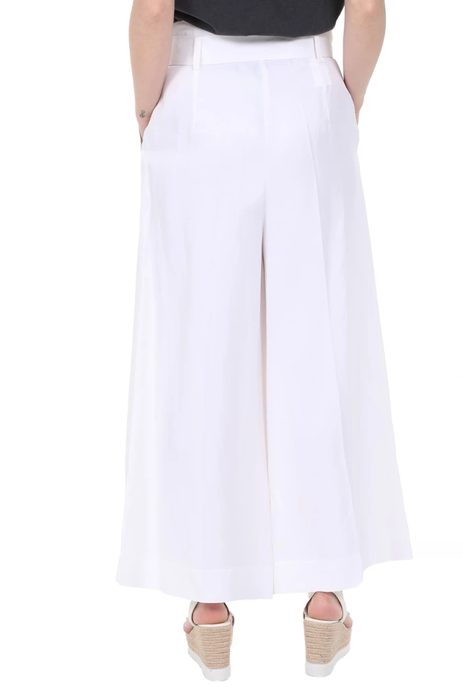 Γυναικεία παντελόνα GAUDI λευκή 3 Γυναικεία παντελόνα GAUDI λευκή - Image 3